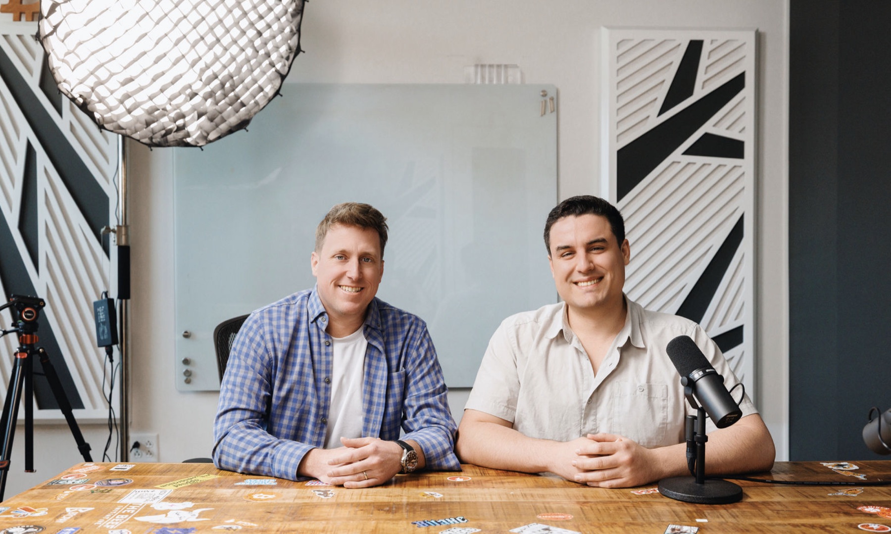 Rob Castro and Matthias Debernardini of Nashville Automation Company